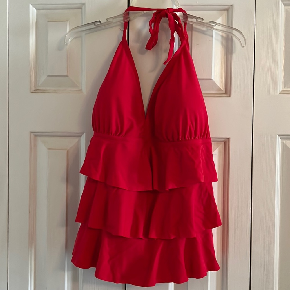 COPY - Catalina 3X Two Piece Red Swimsuit